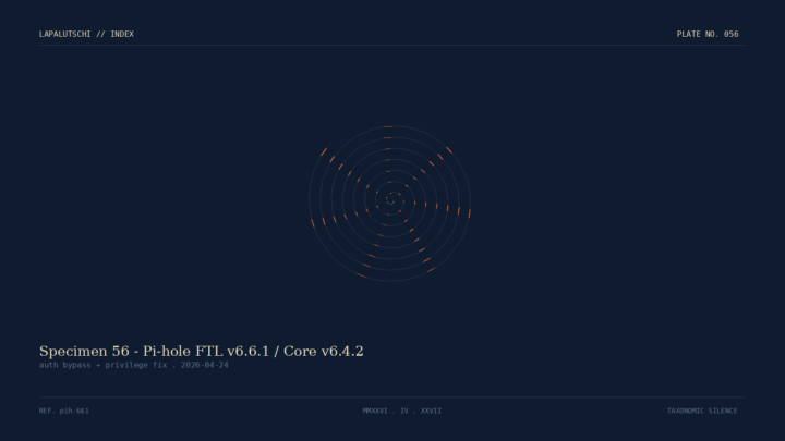 PI-HOLE-HAMMER! v6.6.1 patcht Login-Bypass – SOFORT updaten oder Werbung gewinnt!