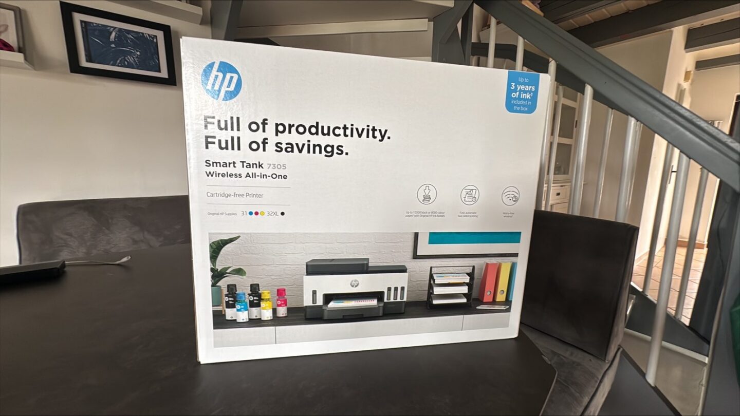 HP Smart Tank 7305 im Test: Auspacken, Einrichten und die ehrliche Tintenkosten-Rechnung