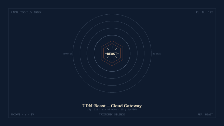 UNIFI-HAMMER! Dream Machine Beast schickt JETZT 25 Gbps IPS durch dein Rack — fünfstellige Clients an Bord!