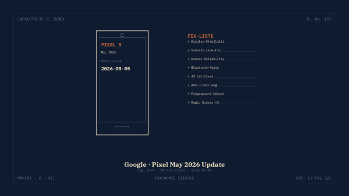 PIXEL-HAMMER! Google rollt Mai-Update mit 39 Sicherheits-Fixes raus — DEIN Pixel kriegt SOFORT eine Schutzimpfung!