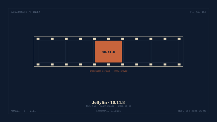 JELLYFIN-HAMMER! 10.11.8 fegt JETZT die Regressions weg — DEIN Mediaserver läuft endlich rund!