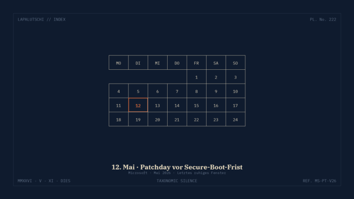 PATCH-ALARM! Microsoft zündet MORGEN den Mai-Patchday — DEIN Windows-Server steht VOR Secure-Boot-Crash!