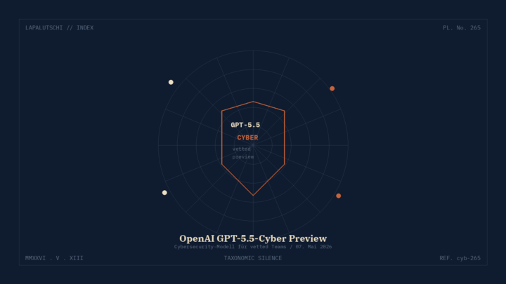 CYBER-HAMMER! OpenAI zündet JETZT GPT-5.5-Cyber für ausgewählte Security-Teams — DEINE Threat-Hunter bekommen Power-Up