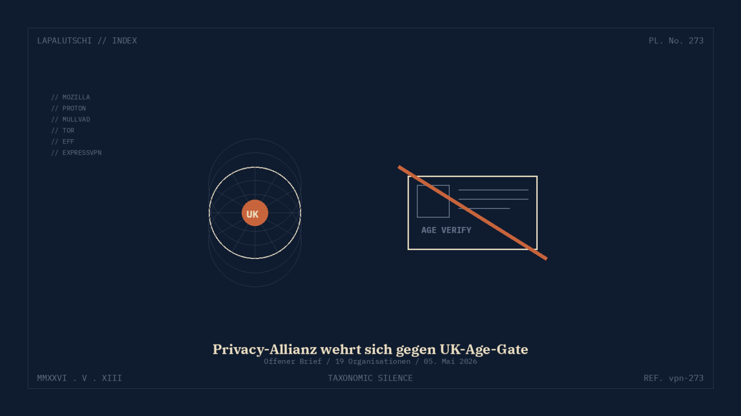 UK-SCHOCK! Mullvad, Proton und Mozilla werfen JETZT 19-Mann-Brief gegen das Age-Gate — DEINE VPN-Freiheit steht auf der Kippe