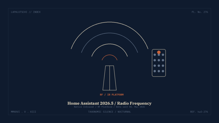 INFRAROT-HAMMER! Home Assistant 2026.5 funkt JETZT direkt auf TV, Klimaanlage und Soundbar — DEINE alte Fernbedienung wird zum Museumsstück