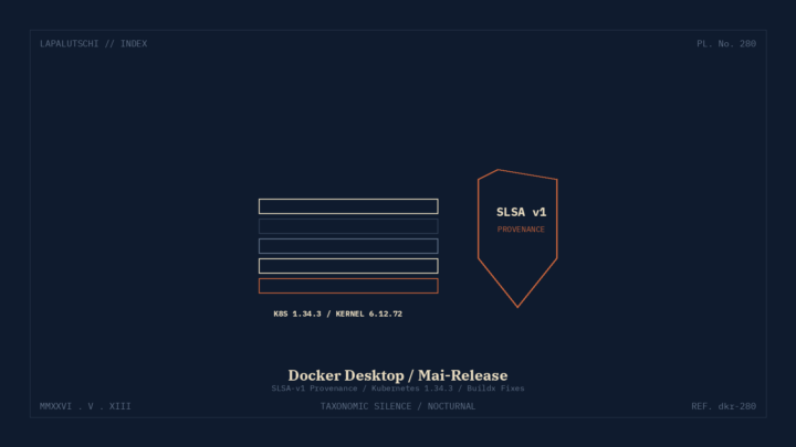 DOCKER-HAMMER! SLSA v1 Provenance landet JETZT IN DEINER Workstation — Container endlich kryptographisch beweisbar, dein Build-Chaos kann GEHEN