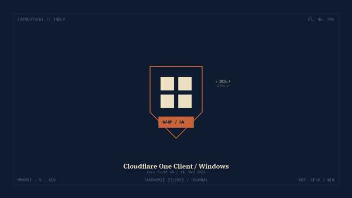 WARP-HAMMER! Cloudflare One Client zündet JETZT GA auf Windows — DEIN Firmen-Tunnel wird zur Klick-und-fertig-Show