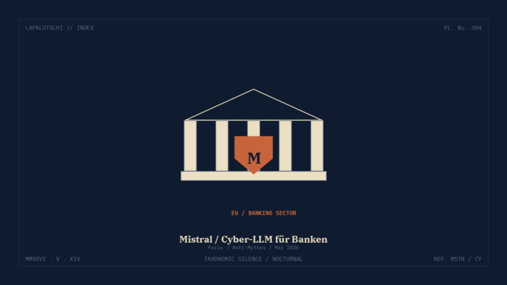 PARIS-HAMMER! Mistral baut JETZT eigenes Cyber-KI-Modell — Europas Banken kriegen Anti-Mythos-Schutz