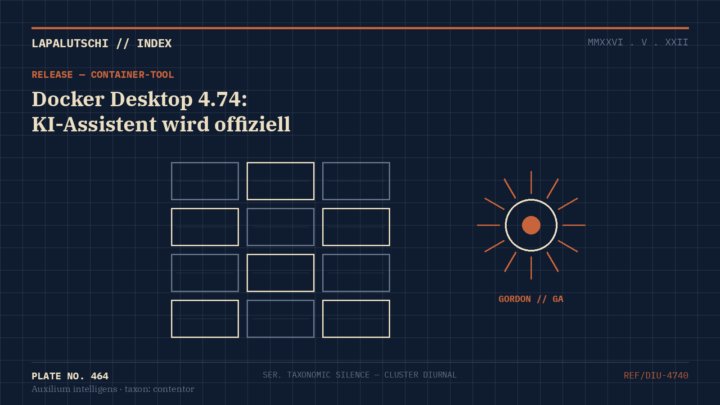 DOCKER-HAMMER! Desktop 4.74 lässt JETZT den KI-Assistenten Gordon offiziell von der Leine