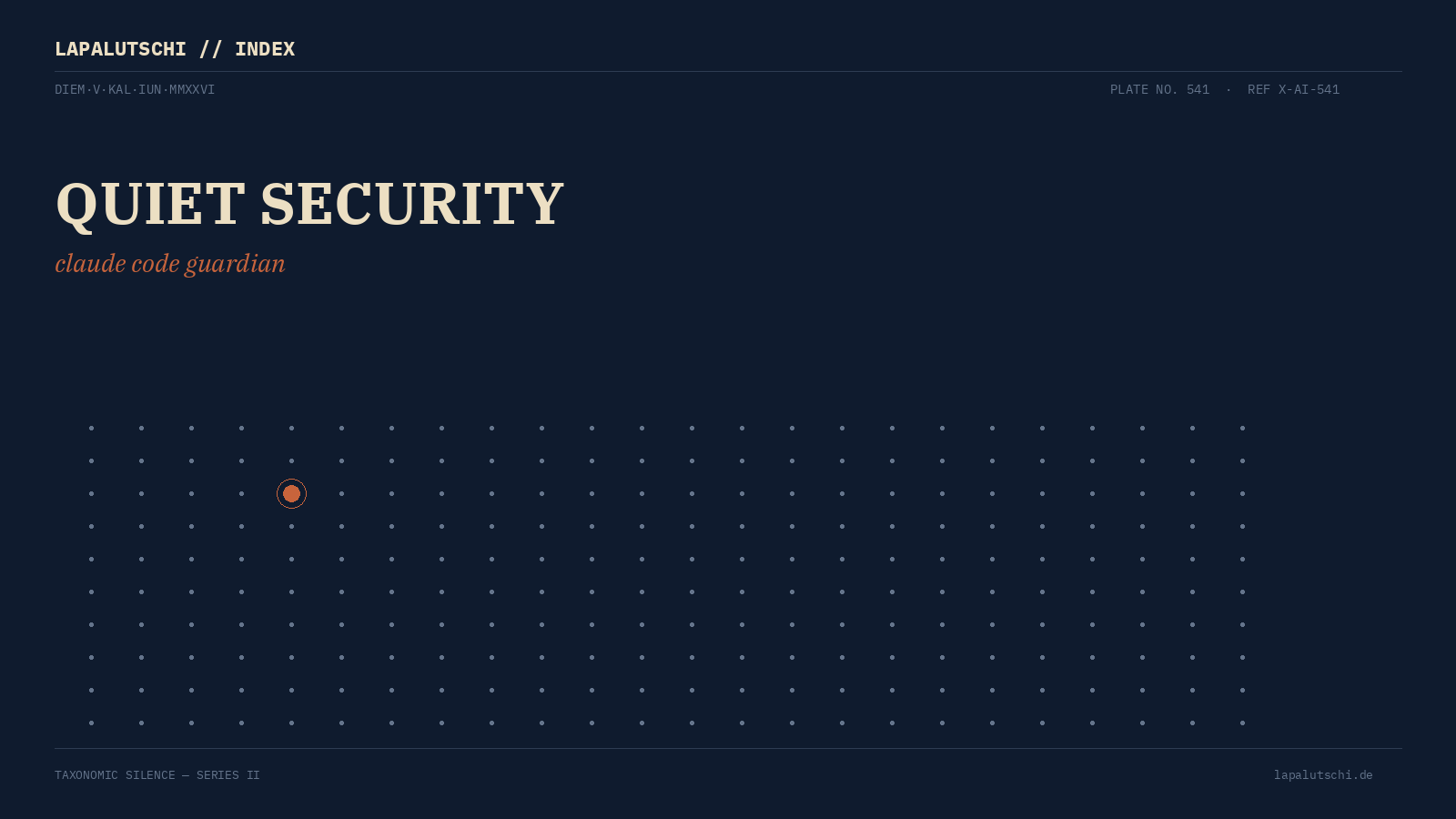 Claude Code Security Plugin: Anthropic live-Check