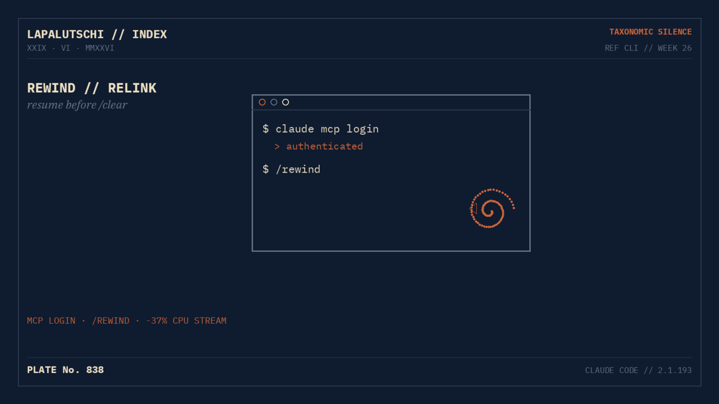 TERMINAL-UPDATE! Claude Code holt JETZT „mcp login“ und die Zurückspulen-Taste — DAS ändert deinen Workflow