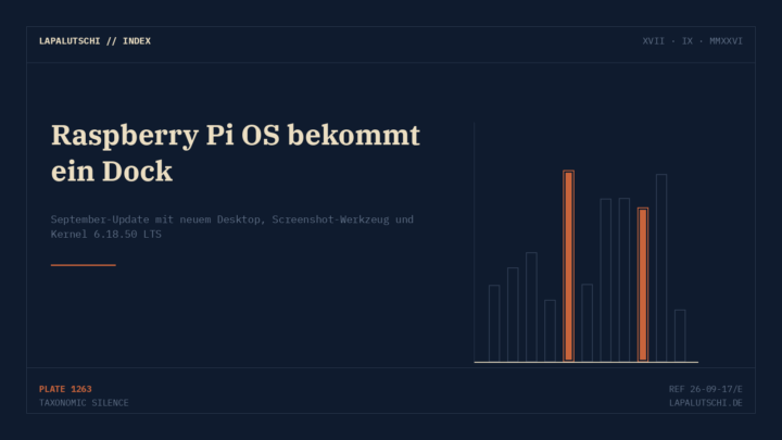 UMGEBAUT! Raspberry Pi OS bekommt endlich ein Dock — so holst du dir den neuen Desktop