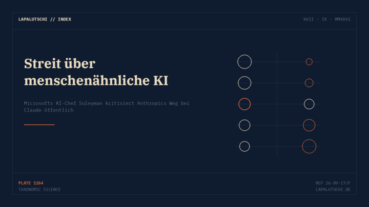SCHARFE ANSAGE! Microsofts KI-Chef nennt Anthropics Claude-Training einen gefährlichen Fehler