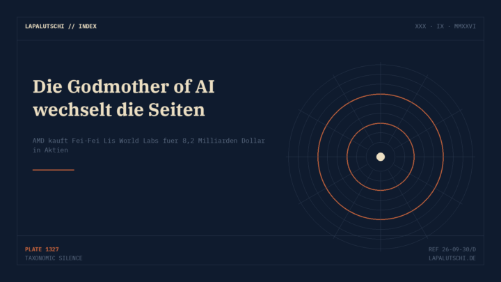 MILLIARDEN-HAMMER! AMD kauft KI-Ikone Fei-Fei Li für 8,2 Milliarden Dollar ein