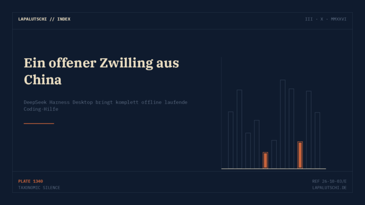 KAMPFANSAGE! Chinas DeepSeek baut JETZT einen Desktop-Zwilling zu Claude Code — komplett offline