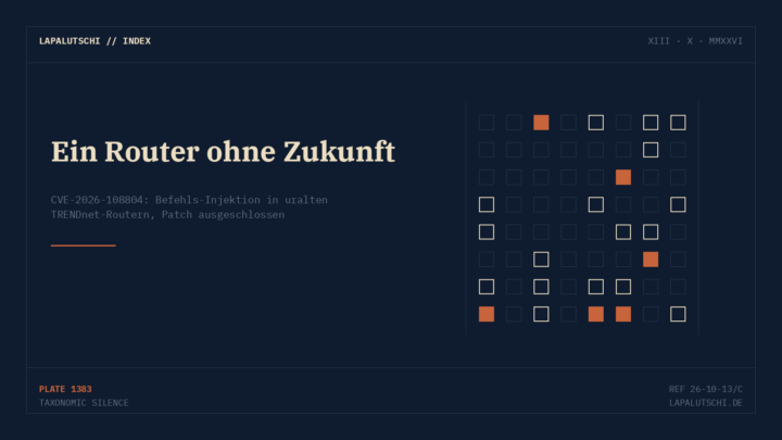 SCHROTT! Uralt-Router lassen sich fernsteuern — einen Patch wird es NIE geben