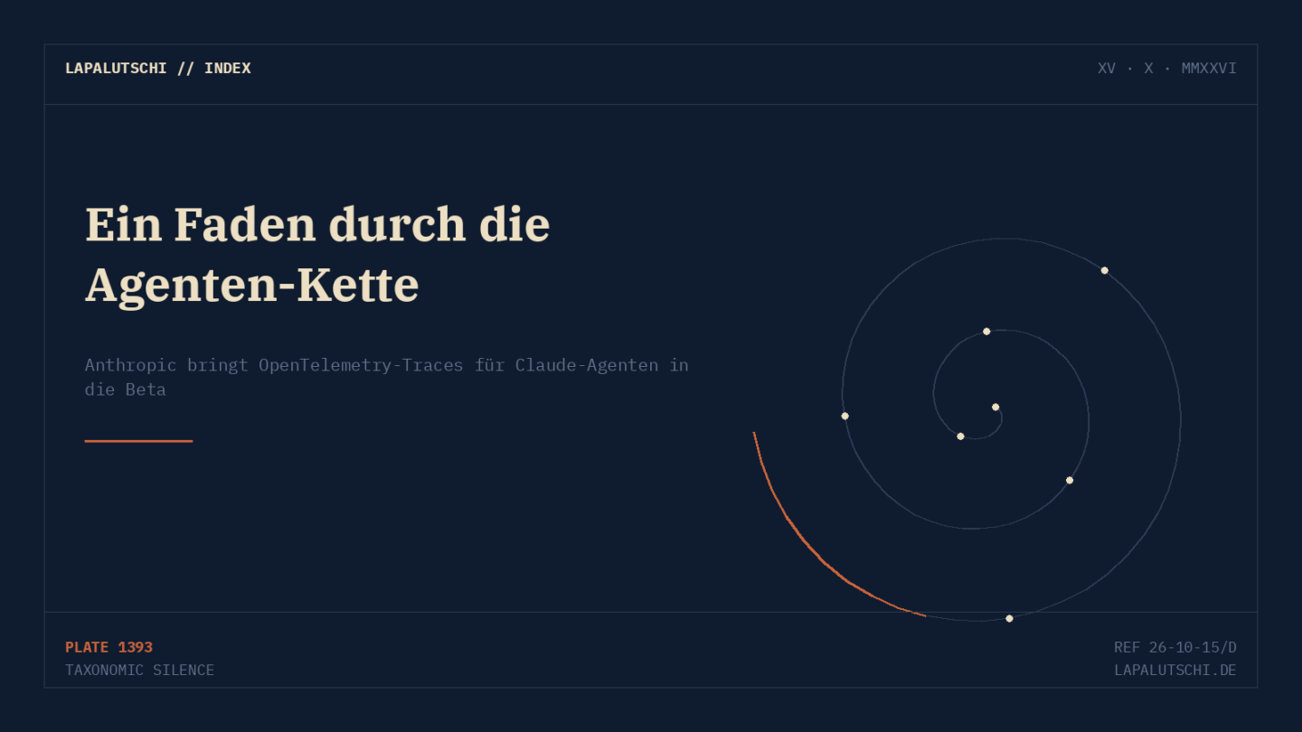 DURCHBLICK! Anthropic öffnet Claude-Agenten für dein eigenes Monitoring