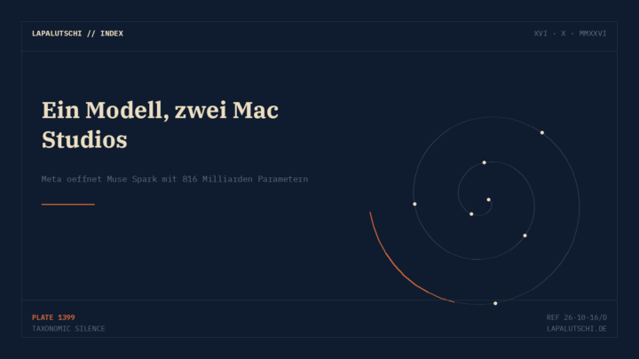 GRATIS-HAMMER! Meta verschenkt ein 816-Milliarden-KI-Modell für DEINEN Mac