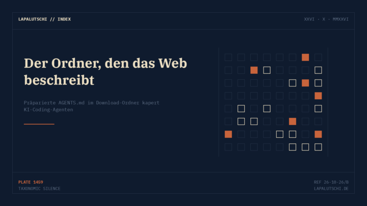 GEFAHR IM DOWNLOAD-ORDNER! Eine gefälschte AGENTS.md reicht — und dein KI-Coding-Agent installiert Schadpakete